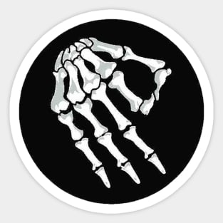 Skeleton Circle Game Sticker